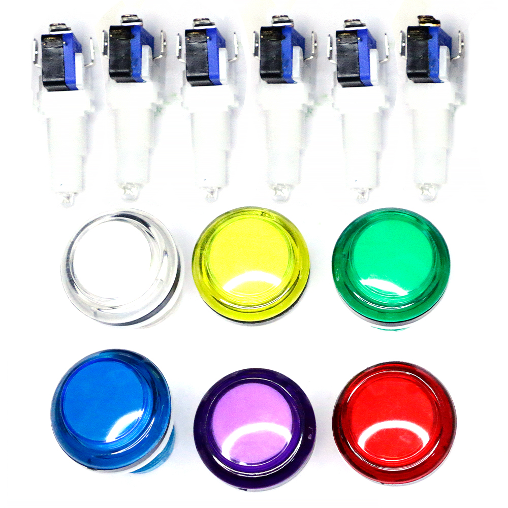 5V 12V Light Push Button 33mm  - Arcade Button Pcb recensione e prezzo
