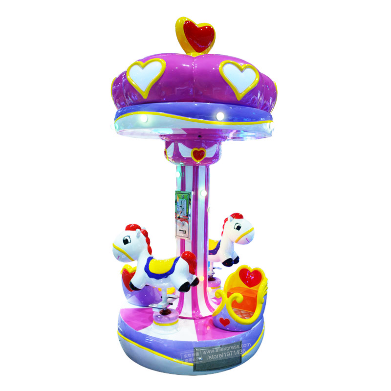 Electric Carousel Horse 3 Pers - Coin Operated Kiddie Ride recensione e prezzo