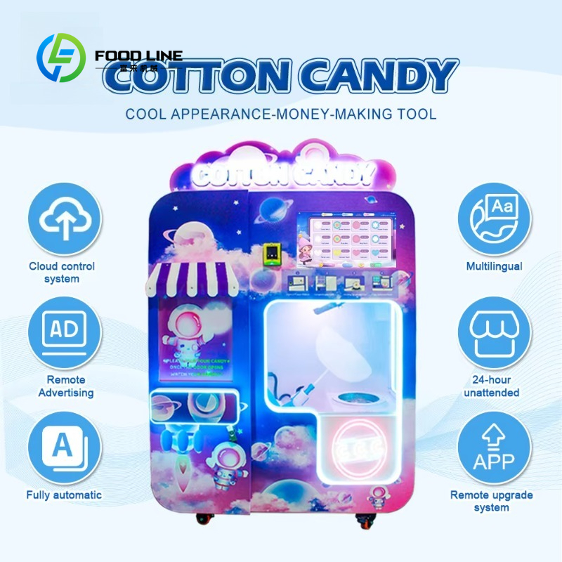 Customized Cotton Candy Vendin - Bill Acceptor Vending recensione e prezzo